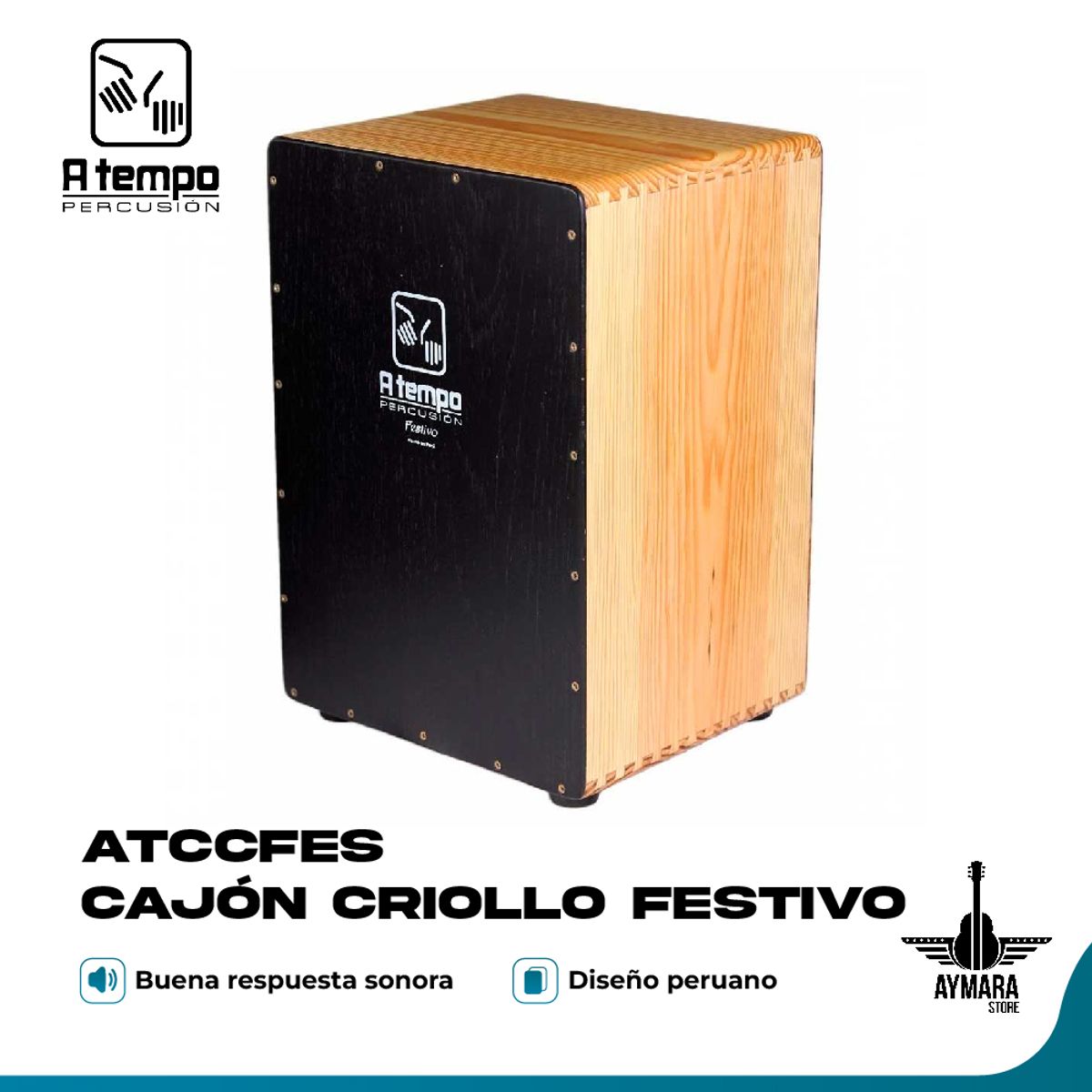 GENERICO - Cajón Atempo Criollo Festivo ATCCFES
