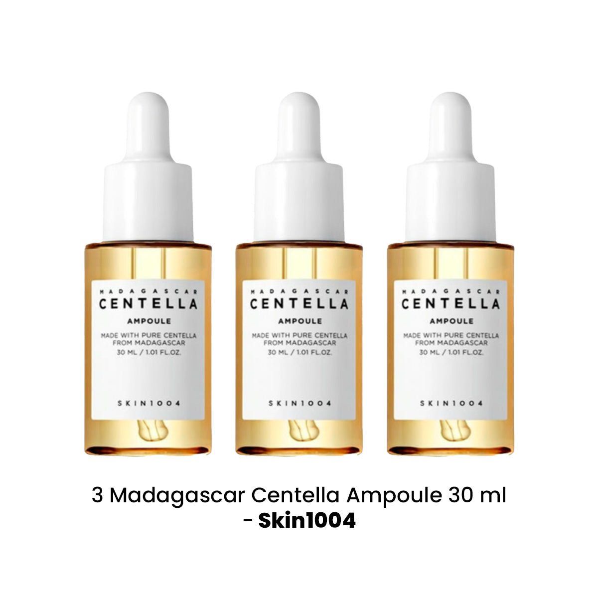 GENERICO - 3 Madagascar Centella Ampoule 30 ml  Skin1004