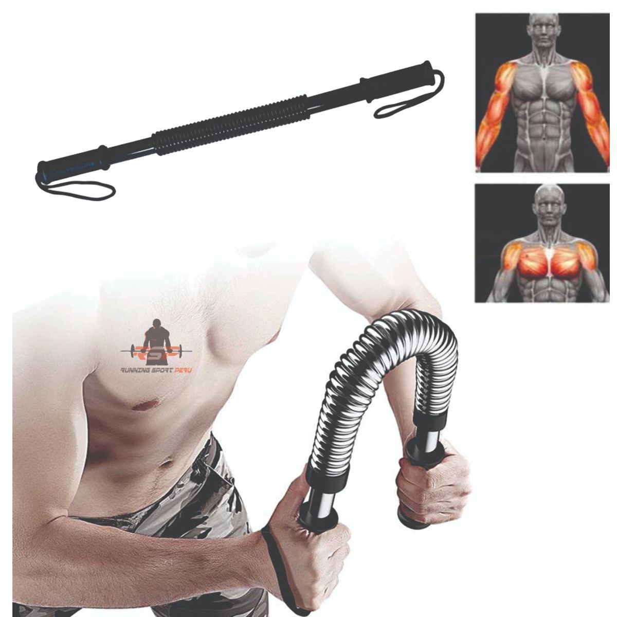 OEM - Barra de Resistencia Fuerza Entrenar Ejercicio Resistencia