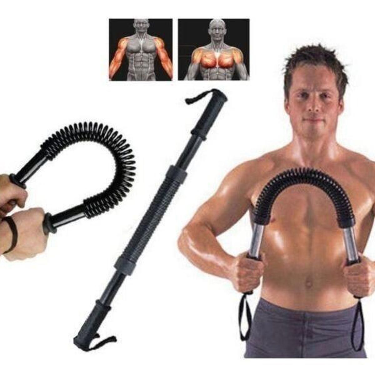 OEM - Barra de Resistencia Fuerza Entrenar Ejercicio Resistencia