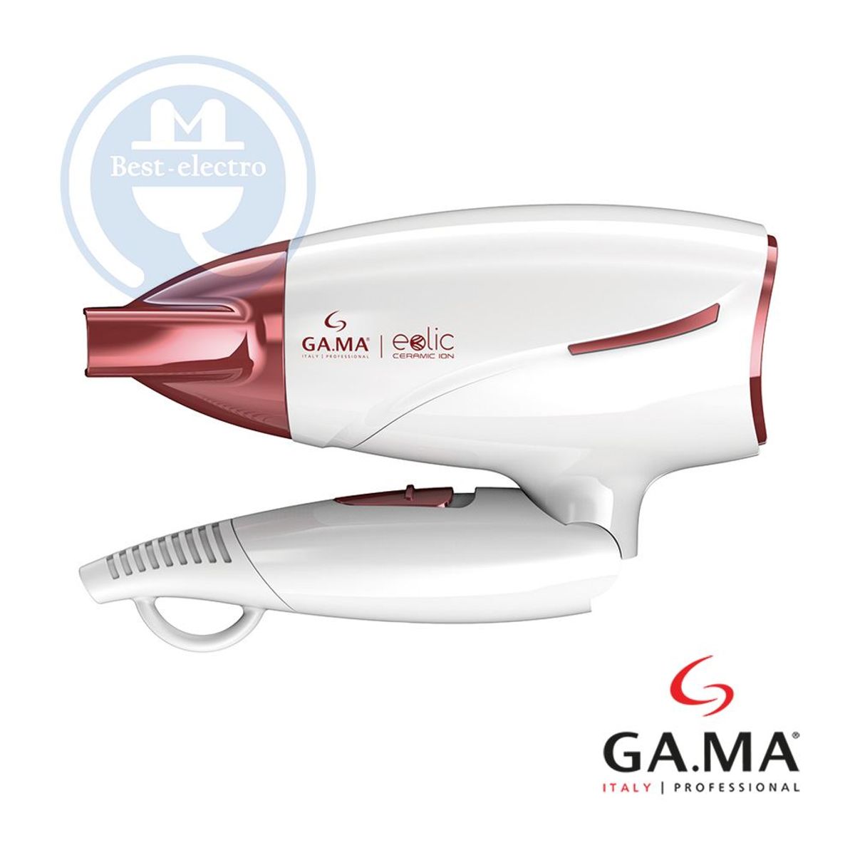 GAMA - Secadora de Cabello Gama Eolic 1600w Plegable Ceramic Ion