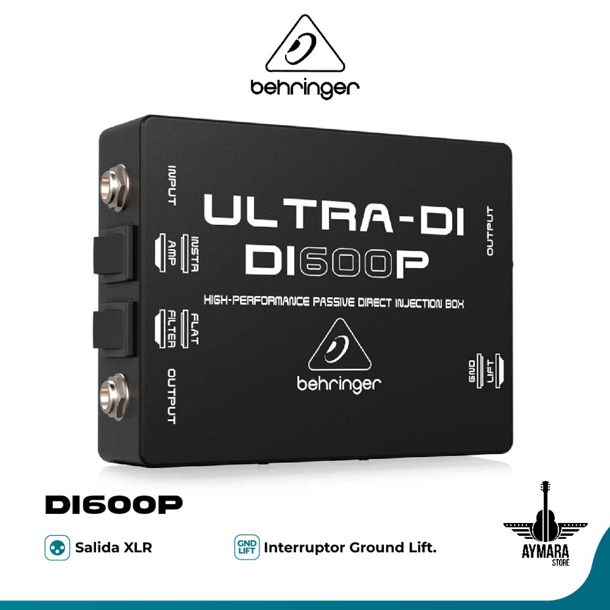 BEHRINGER - Caja DI Pasiva Behringer DI600P