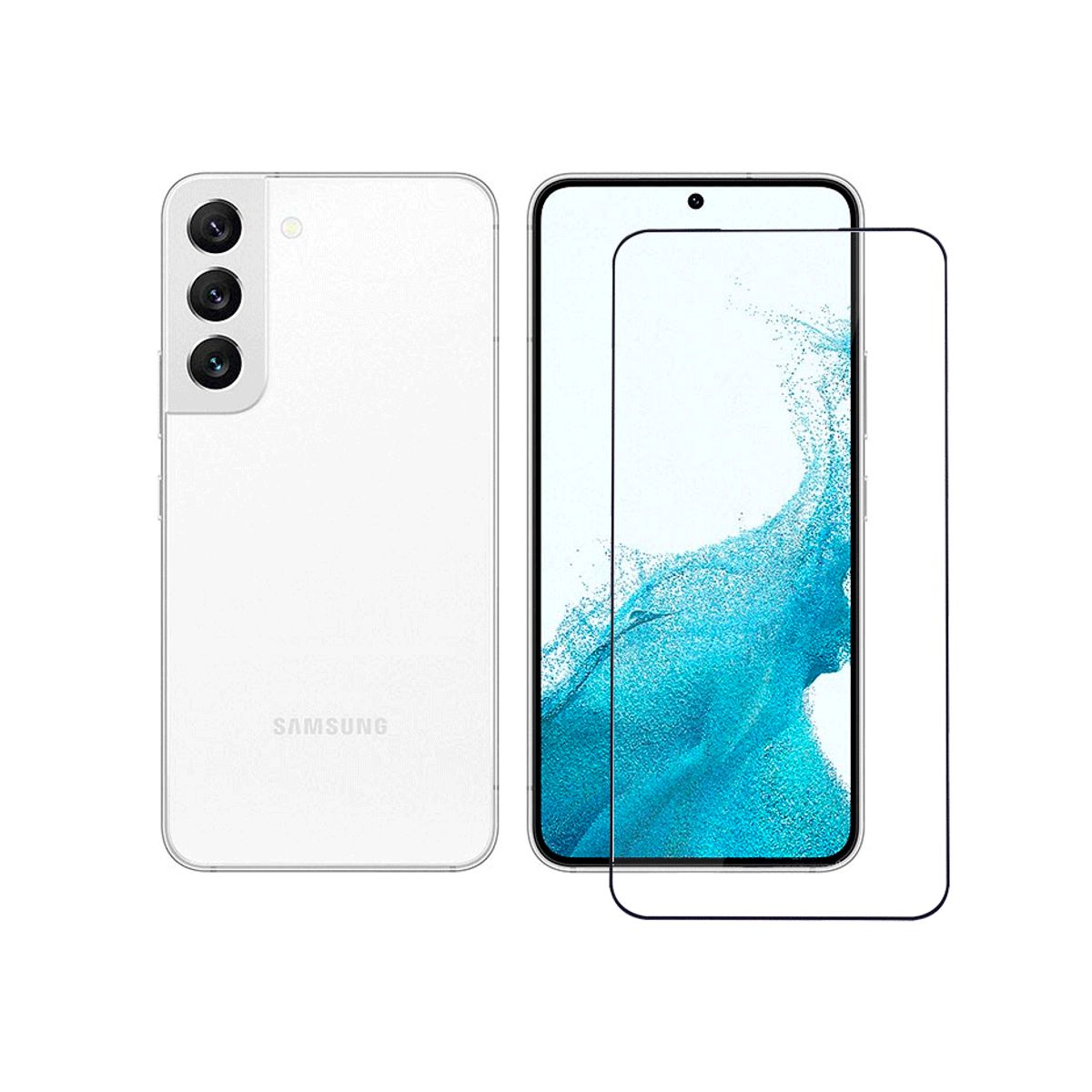 ERHAVE - mica de vidrio para Samsung Galaxy S22