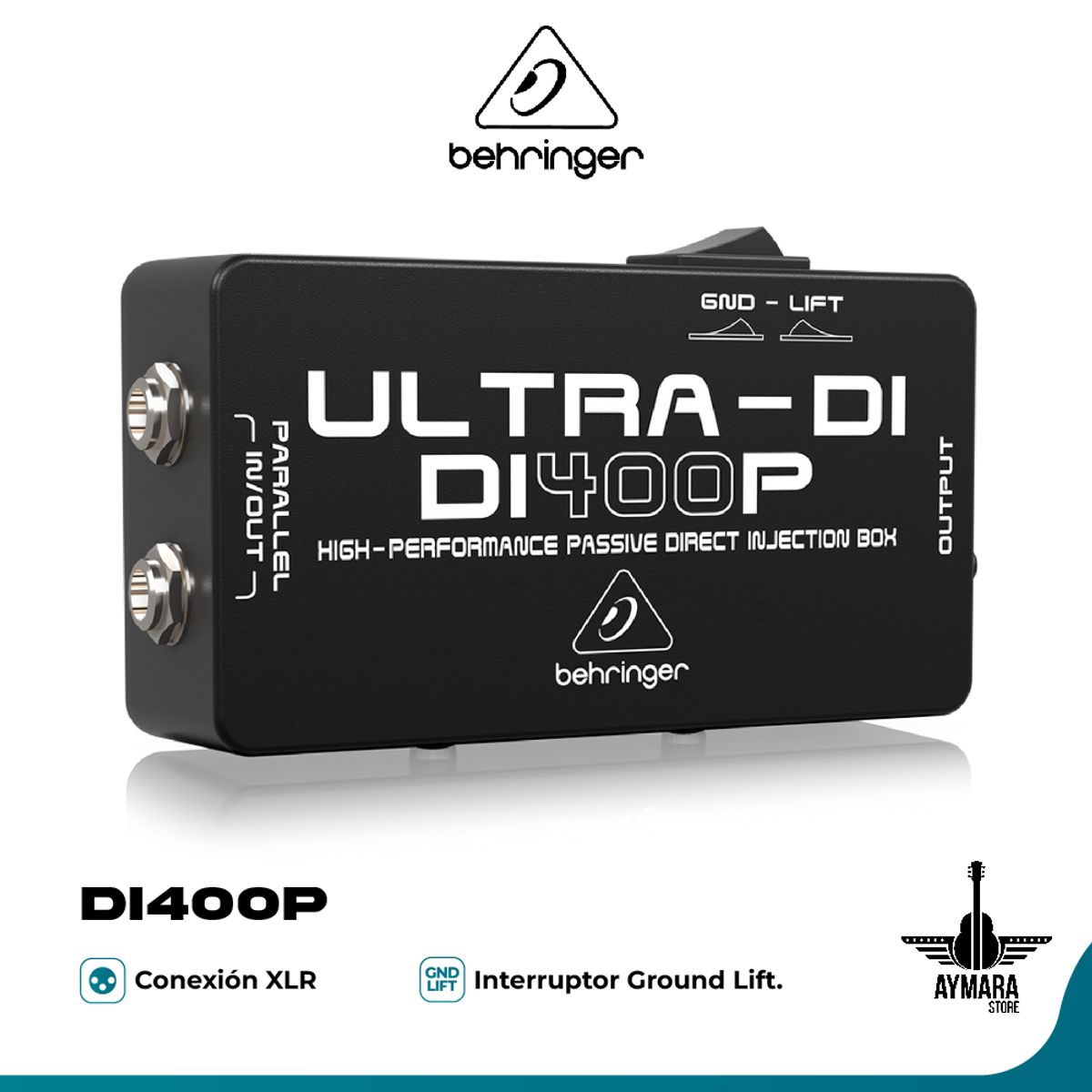 BEHRINGER - Caja DI Pasiva Behringer DI400P