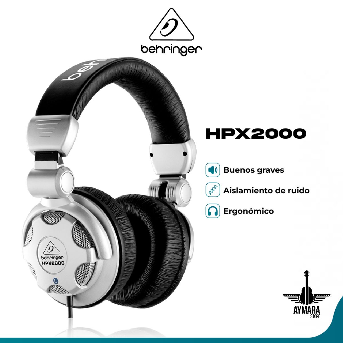 BEHRINGER - Auriculares de DJ Behringer HPX2000