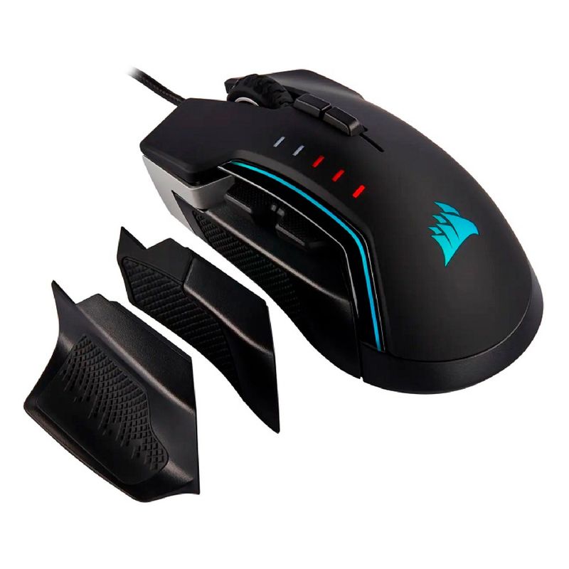 CORSAIR - Mouse gamer Corsair GLAIVE RGB PRO Alumínio