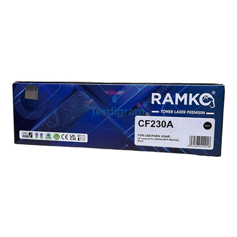 RAMKO - TONER COMPATIBLE 30A (CF230A) NEGRO 1,600 PG