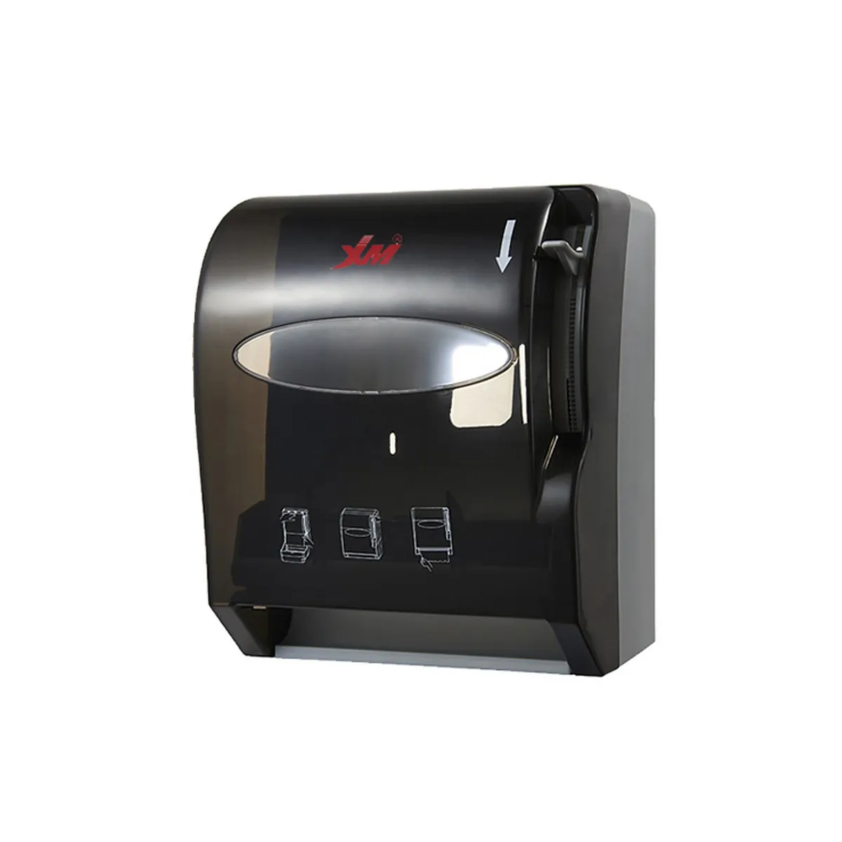 XM - Dispensador de Papel Higiénico Negro