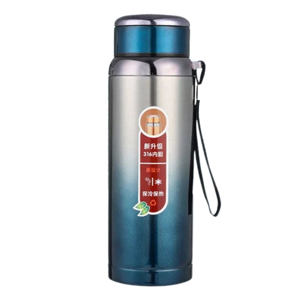 OEM - Termo de Acero Inoxidable 800ml - Color Aleatorio