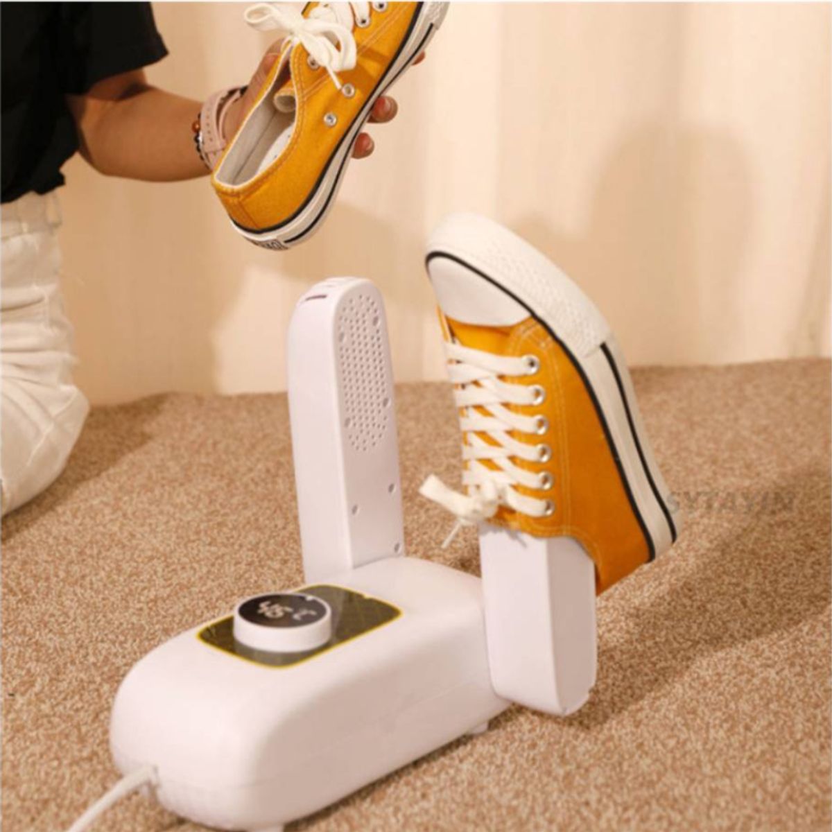 GENERICO - Secador de Calzado Eléctrico Portátil Plegable