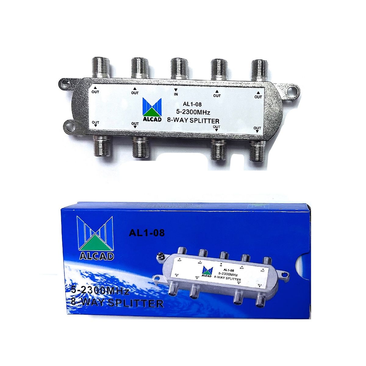 AL - SPLITTER 8 SALIDAS ALCAD 5-2300MHZ