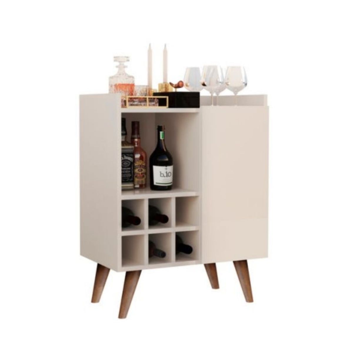 GENERICO - Bar Aurora Blanco Decoban Hogar