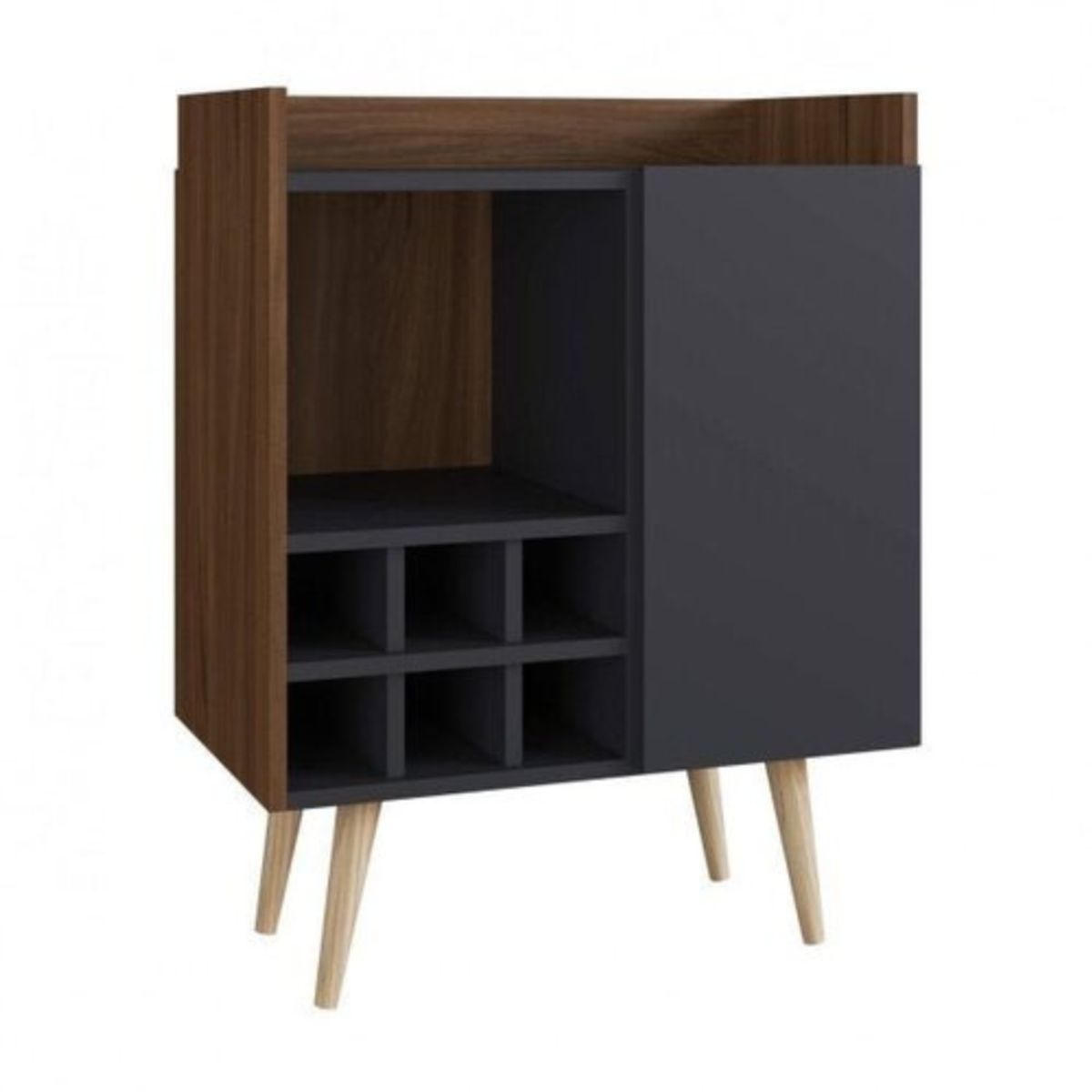 GENERICO - Bar Aurora Negro Decoban Hogar