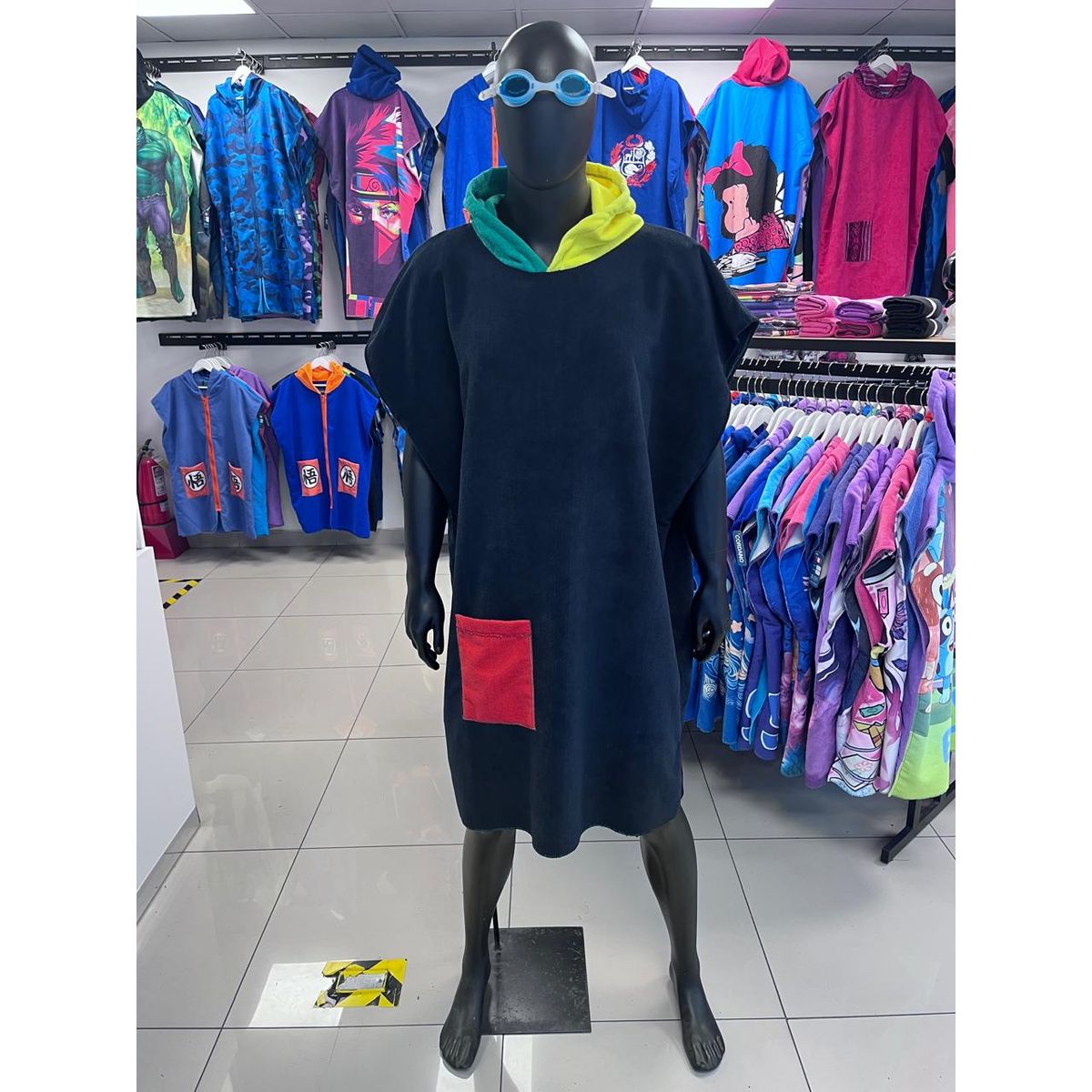 GENERICO - TOALLA CORDANO CAMBIADOR TALLA ML ADULTO NEGRO RASTA UNISEX