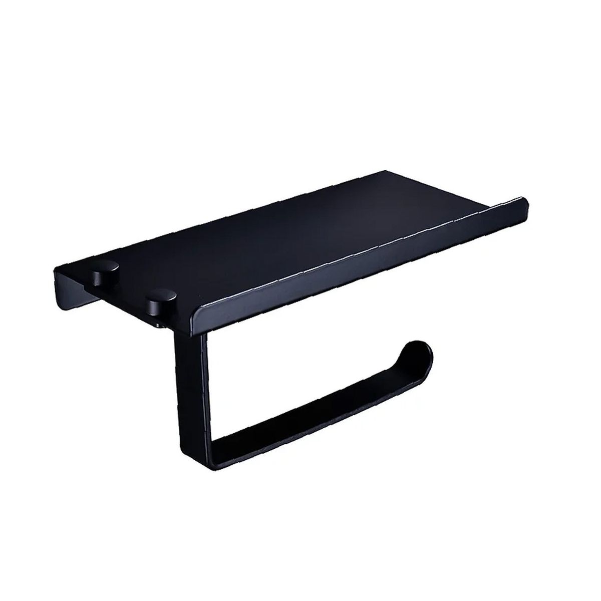 GENERICO - Porta Papel de Cocina Acero Negro mate