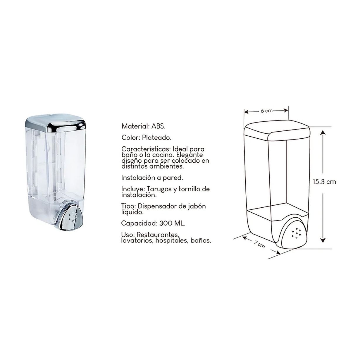 XM - Dispensador de Jabon