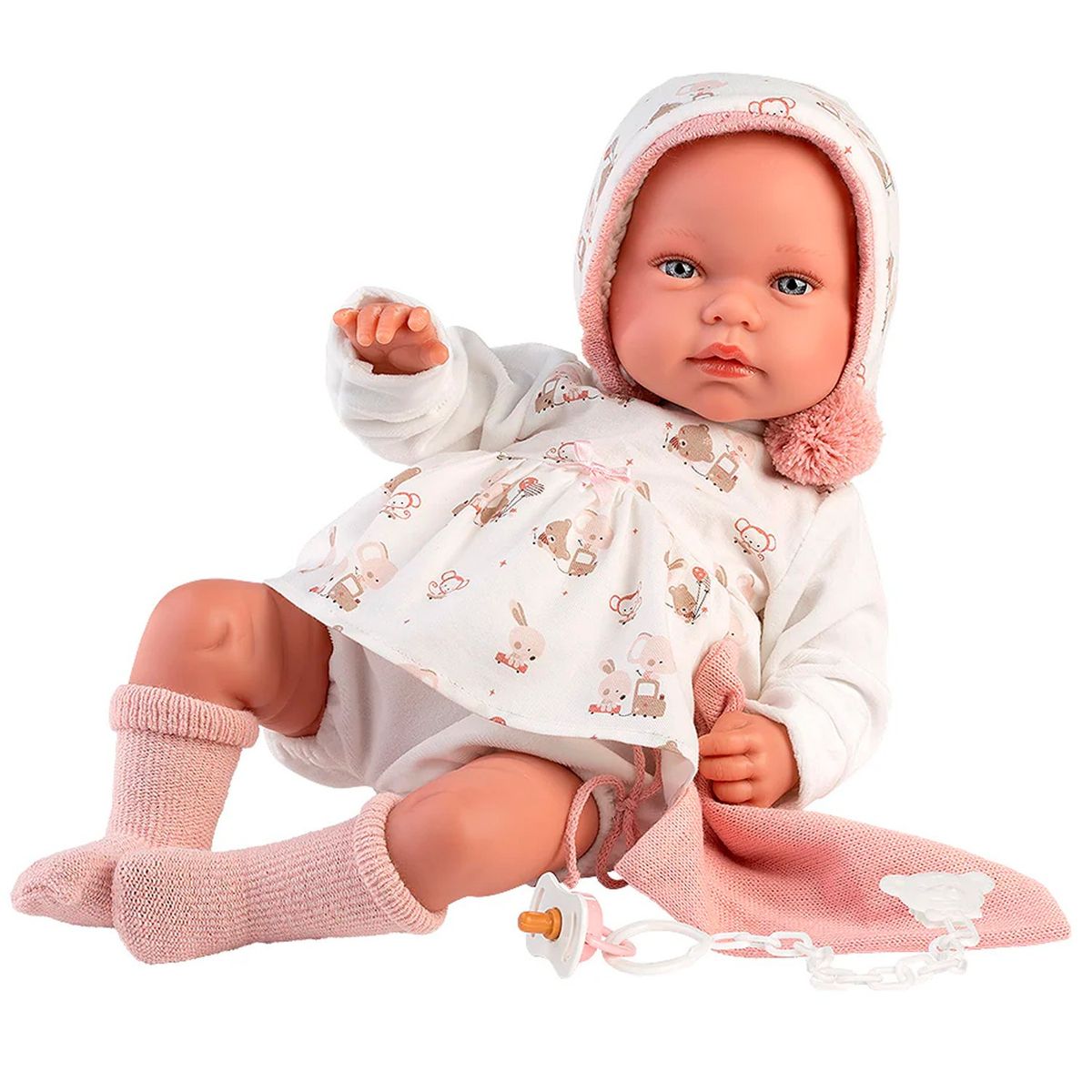 LLORENS - Muñeca Llorens Tala Recién Nacida 44 cm Sonrisa