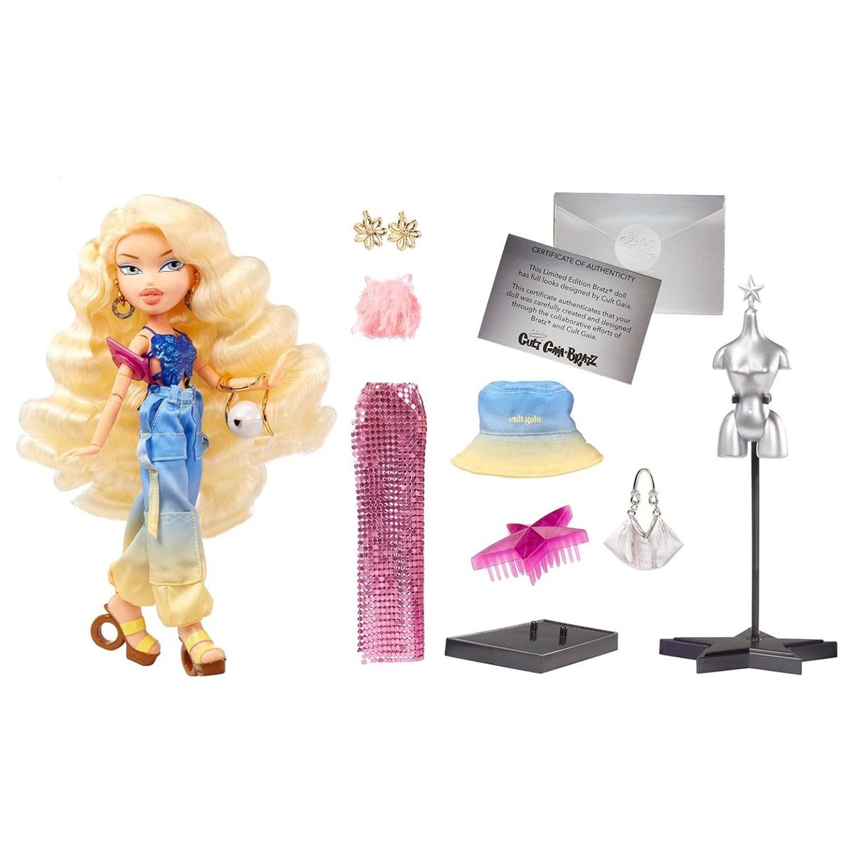 MGA ENTERTAINMENT - Muñeca Bratz x Cult Gaia Cloe  Edición Especial Diseñador