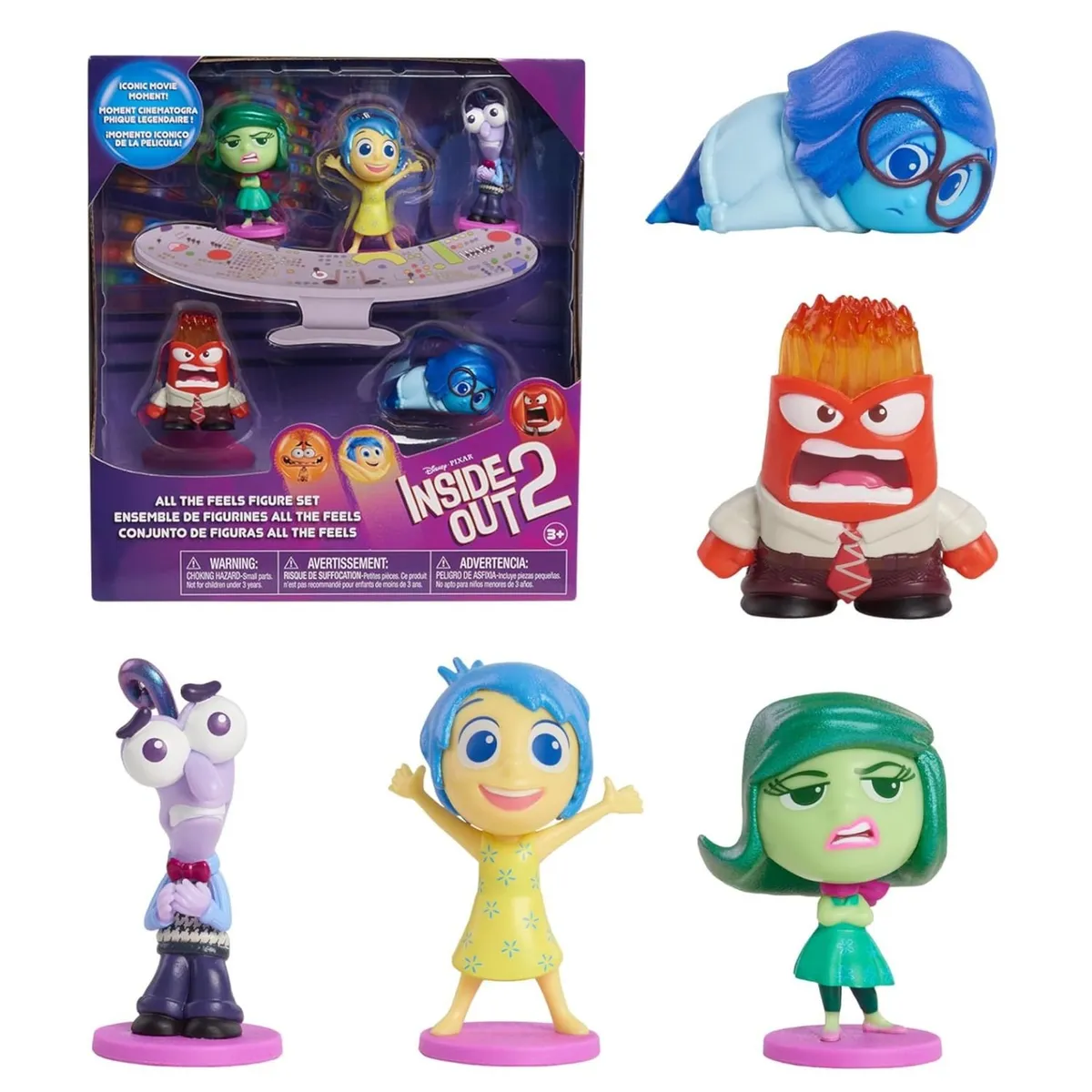 DISNEY PIXAR - Play Set Figuras  Intensamente 2