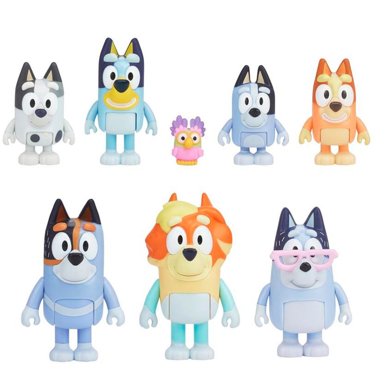 BLUEY - Bluey Pack x 8 figuras