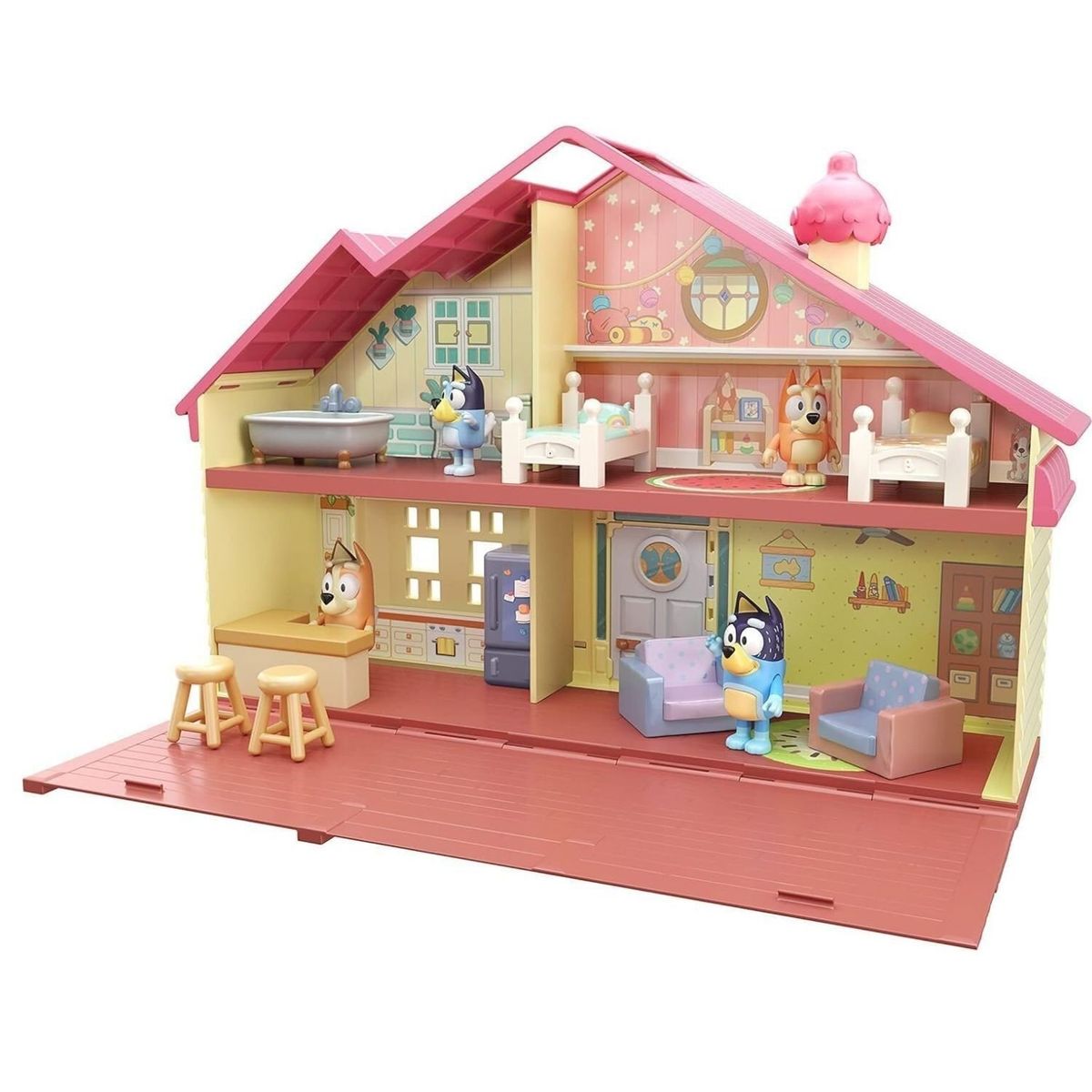 BLUEY - Set de Juego La Casa Familiar Bluey