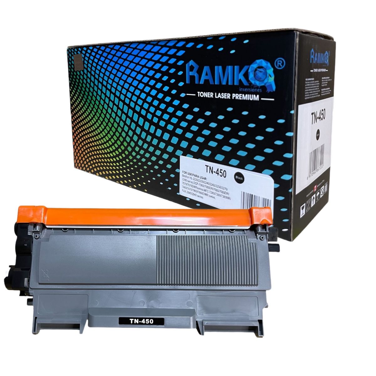 RAMKO - TONER COMPATIBLE BROTHER TN450 2,600 PG