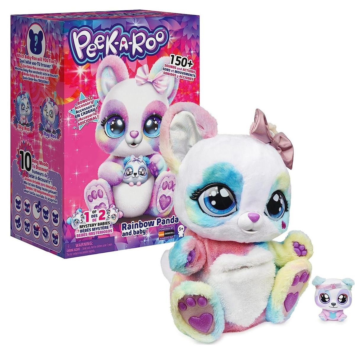 SPIN MASTER - Peek a Roo Peluche Interactivo
