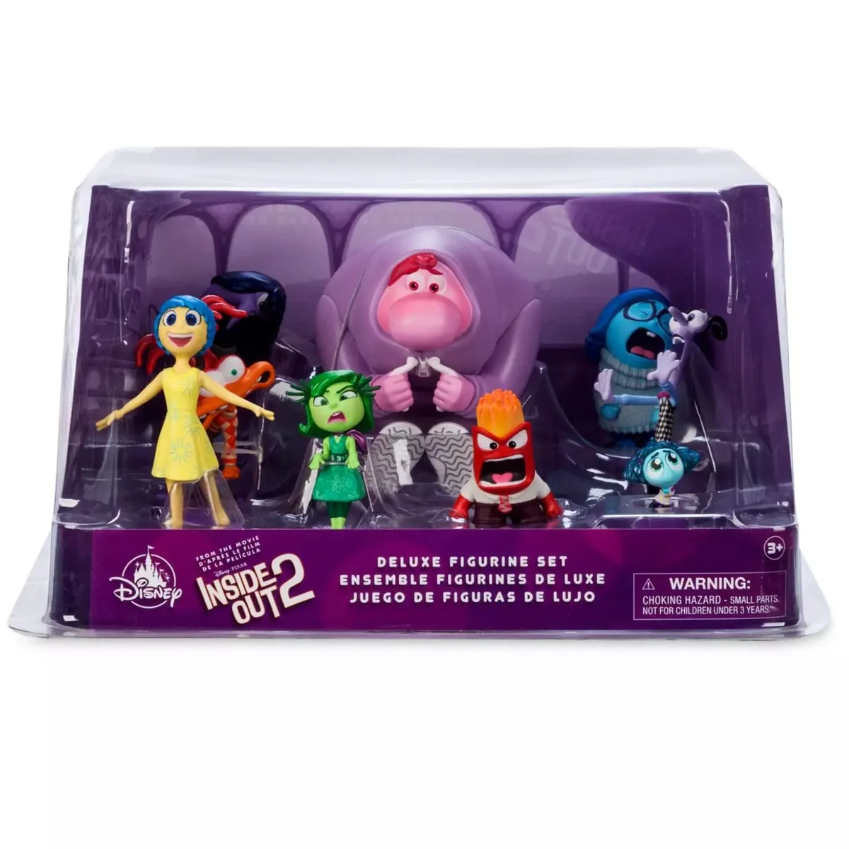 DISNEY - Play Set Deluxe  Figuras  Intensamente 2