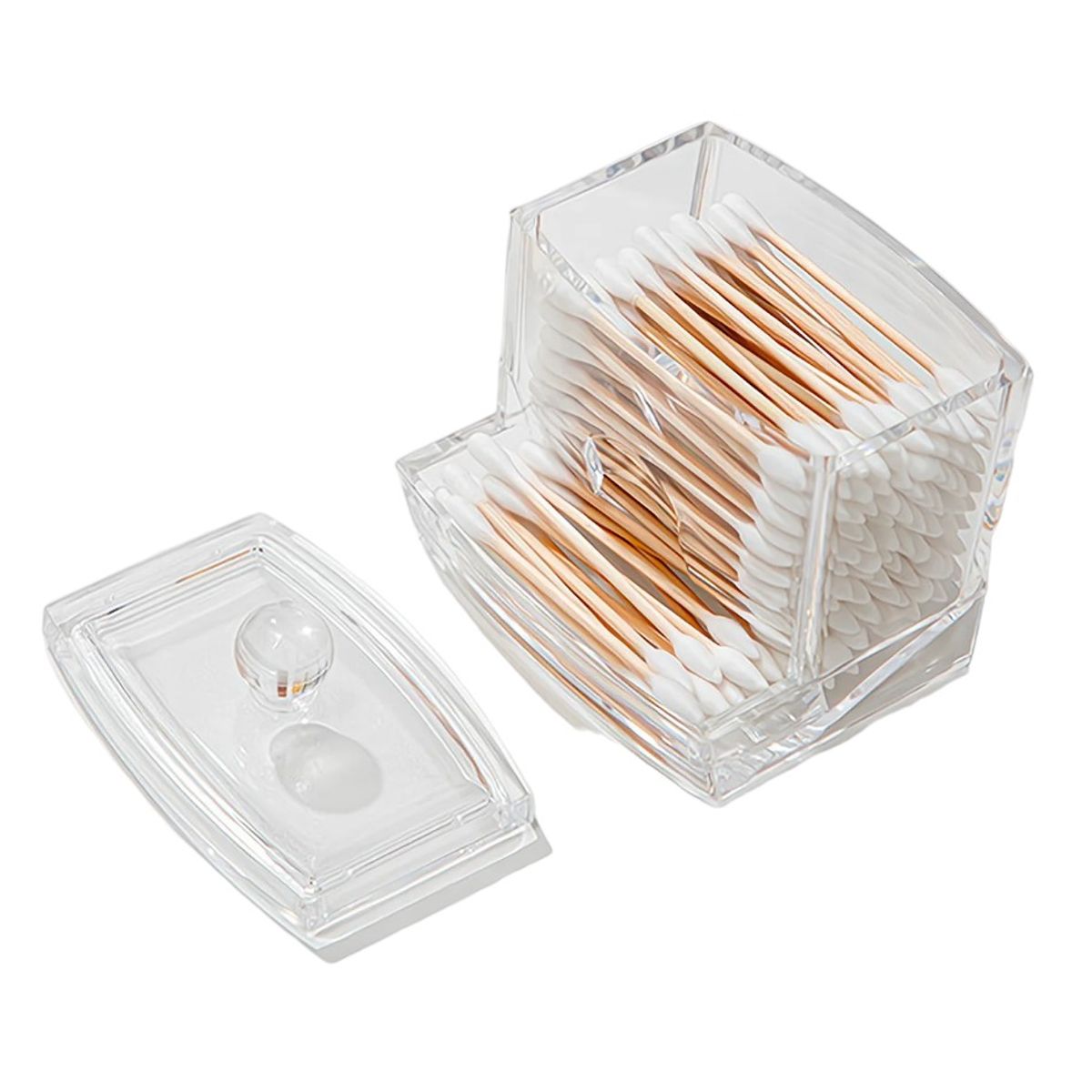 GENERICO - Organizador Acrílico para hisopo 7x9cm