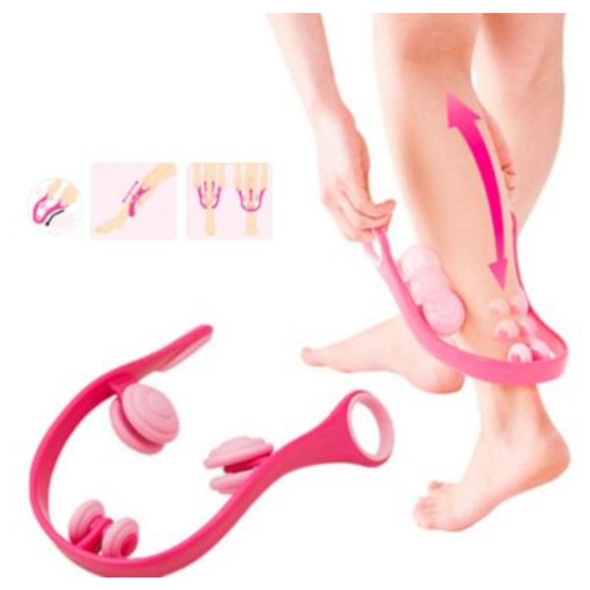 GENERICO - Rodillo Masajeador para Piernas Adelgaza Pantorrillas