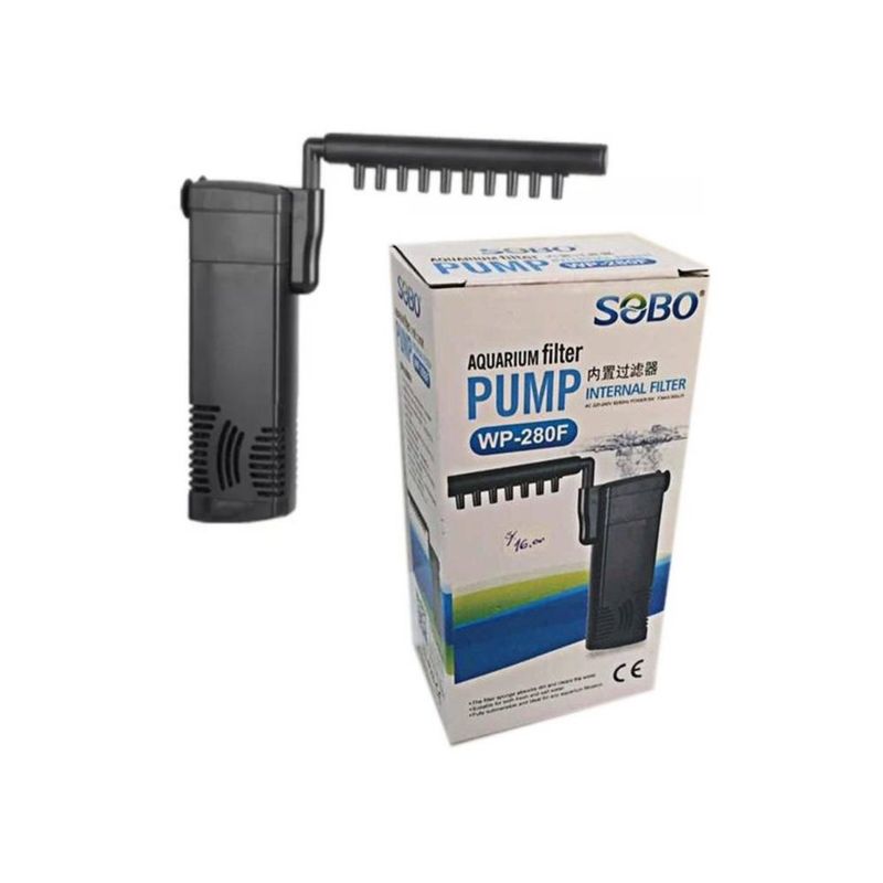 SOBO - Filtro de agua interno sumergible tipo flauta SOBO WP-280F
