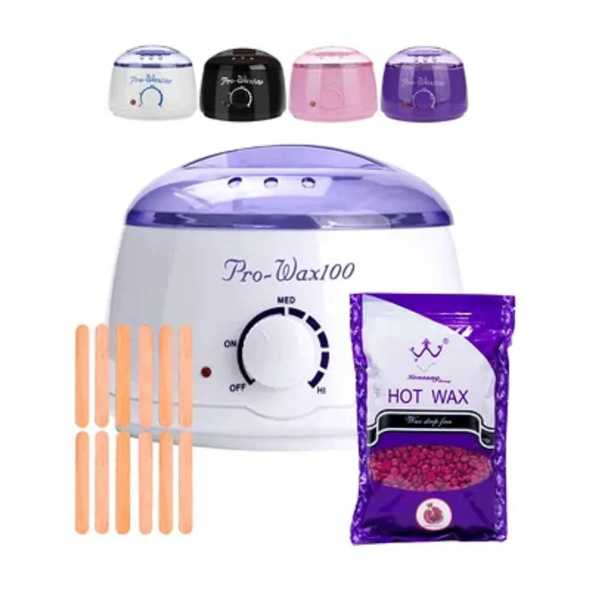OEM - Derretidor de Cera de Depilación + Cera + Palitos