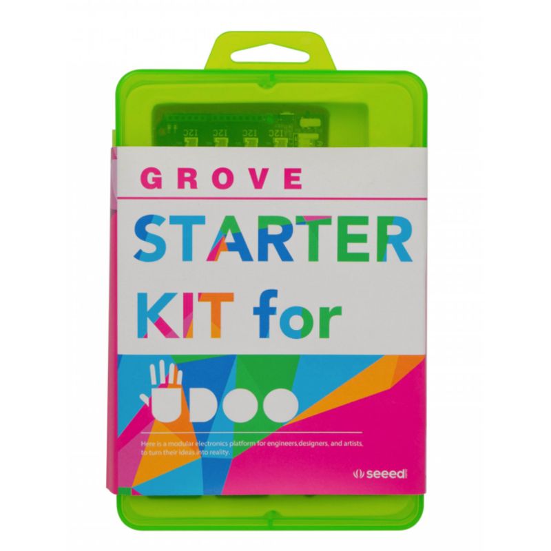 GENERICO - Grove Starter Kit for UDOO - Kit electronica tipo Arduino 12 sensores