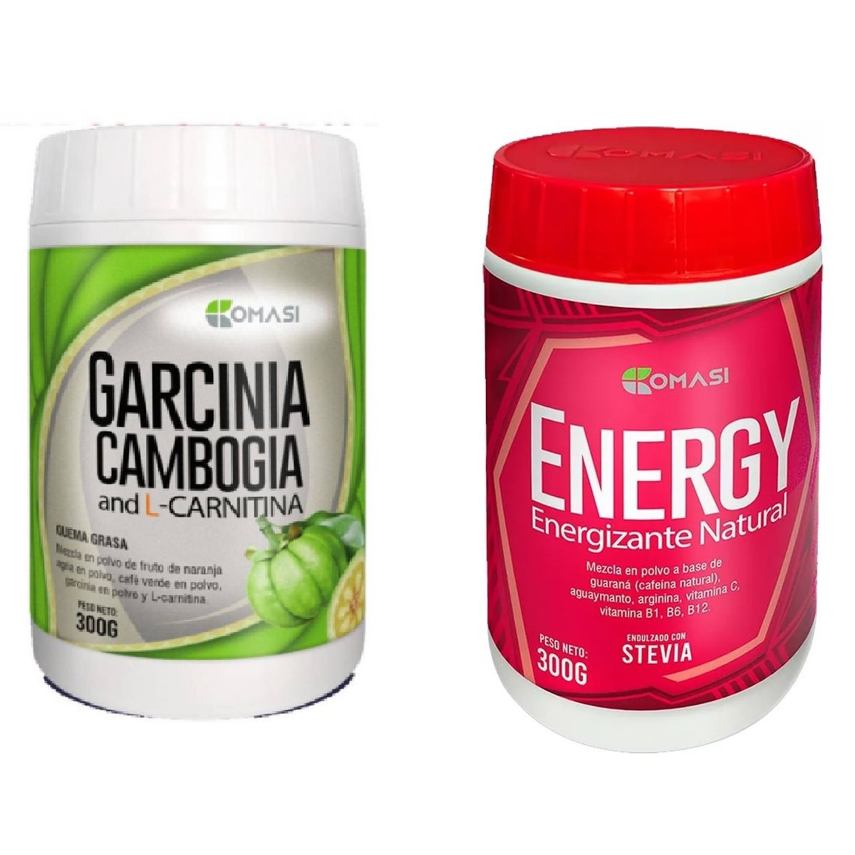 GENERICO - PACK GARCINIA + ENERGY  COMASI