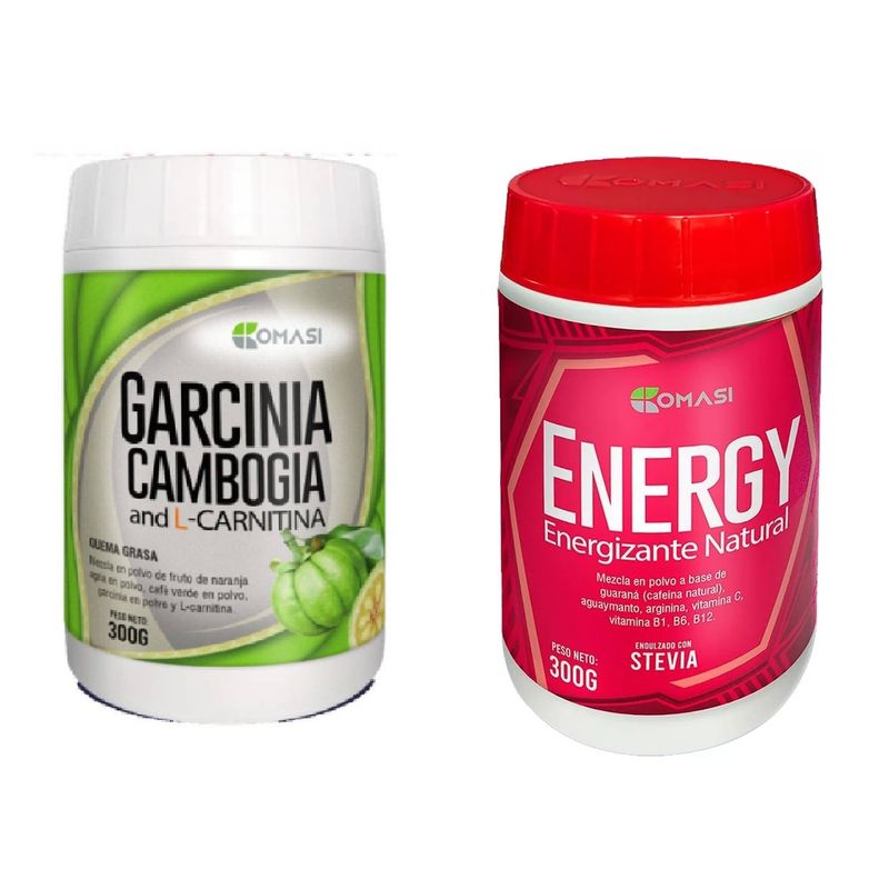 GENERICO - PACK GARCINIA + ENERGY  COMASI