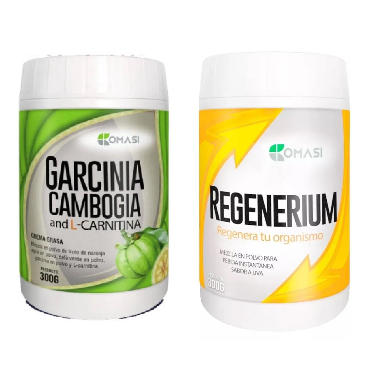 GENERICO - PACK GARCINIA + REGENERIUM  COMASI