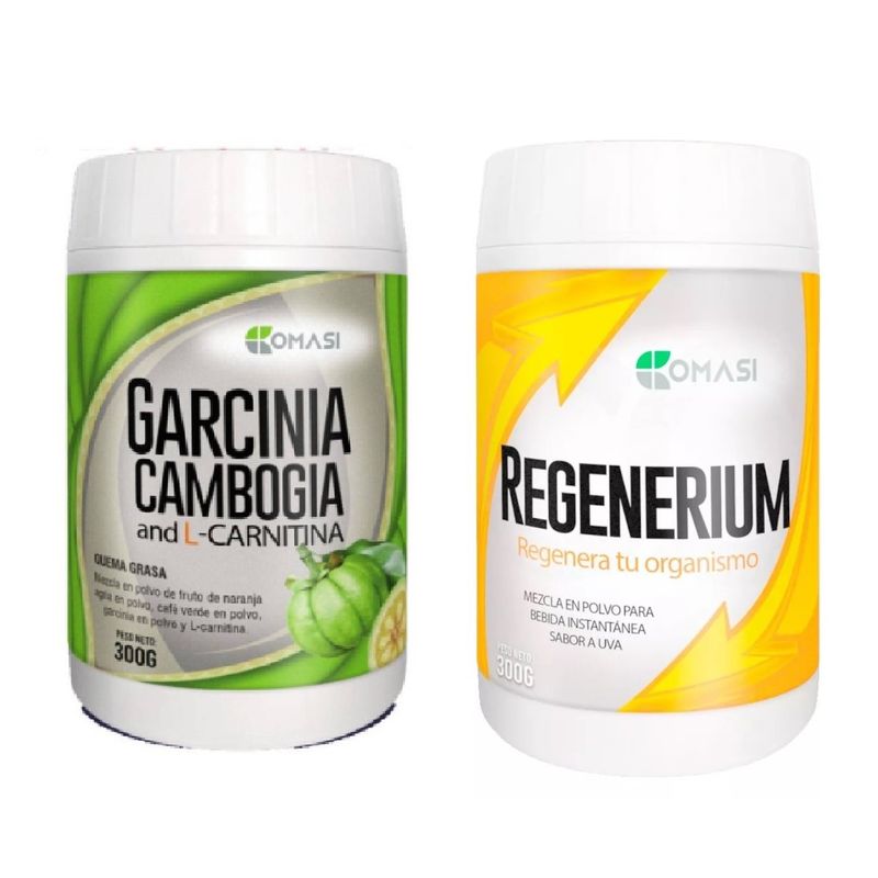 GENERICO - PACK GARCINIA + REGENERIUM  COMASI