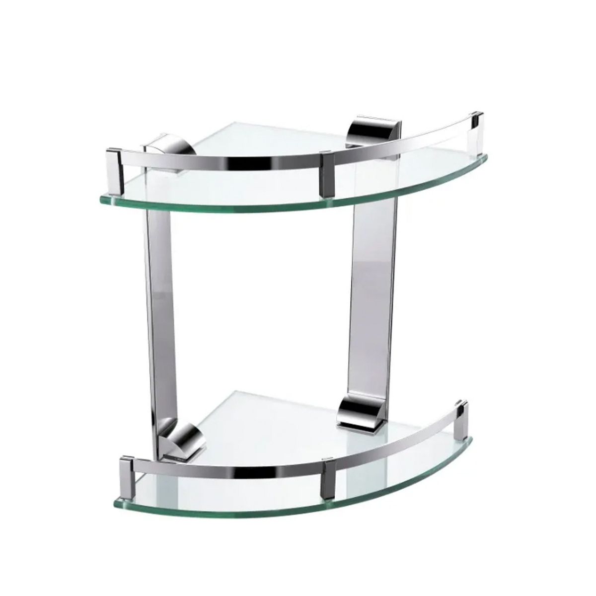 GENERICO - Repisa de Esquina Acero Inoxidable