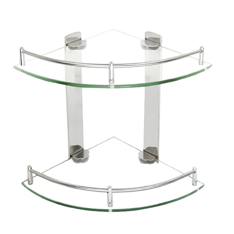 GENERICO - Repisa de Esquina Zinc Cromado