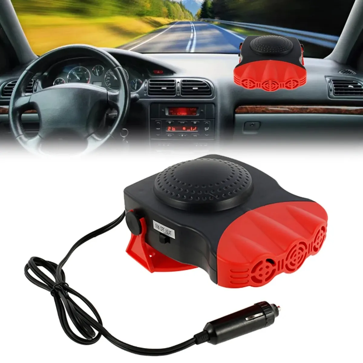 OEM - Calefactor para Auto Coche Termostato Calefacción