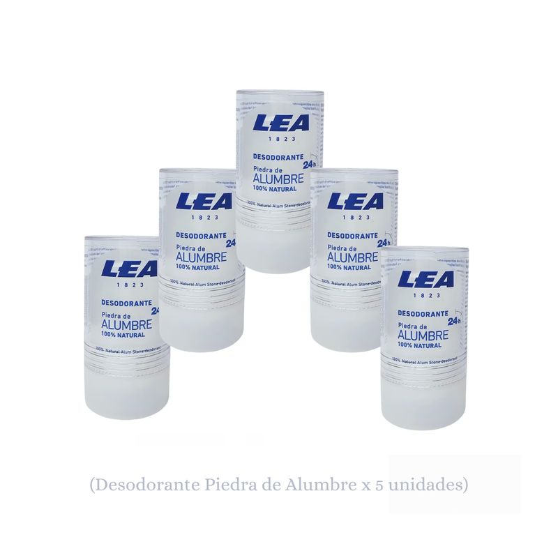 OEM - Desodorante Piedra de Alumbre 100 por ciento Natural x 5 unidades