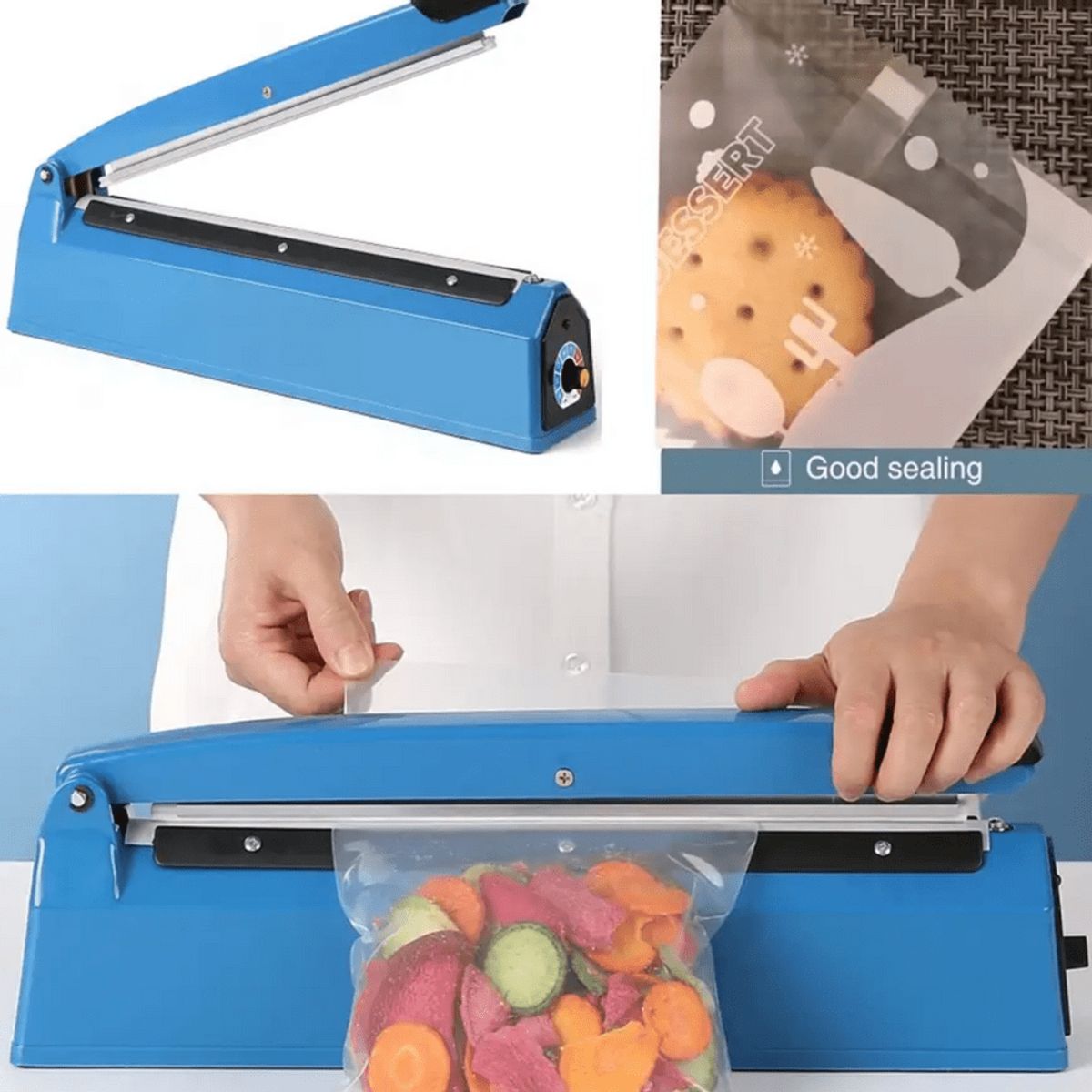 OEM - Sellador de Bolsas Termica Para Plastico Polietileno  30cm