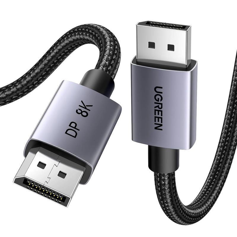 UGREEN - Cable DP 2.1 8K 2mts 32.4Gbps DisplayPort Ugreen HDR DP120 - 25905