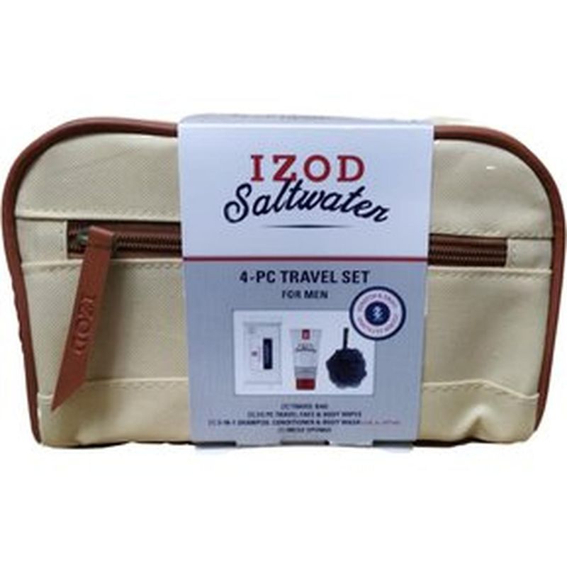 IZOD - Neceser Set de Viaje IZOD con utiles de aseo - Beige