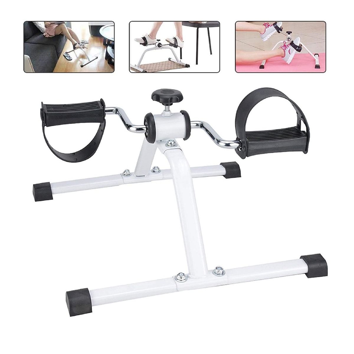 GENERICO - mini bici pedalera para brazos y piernas rehabilitación