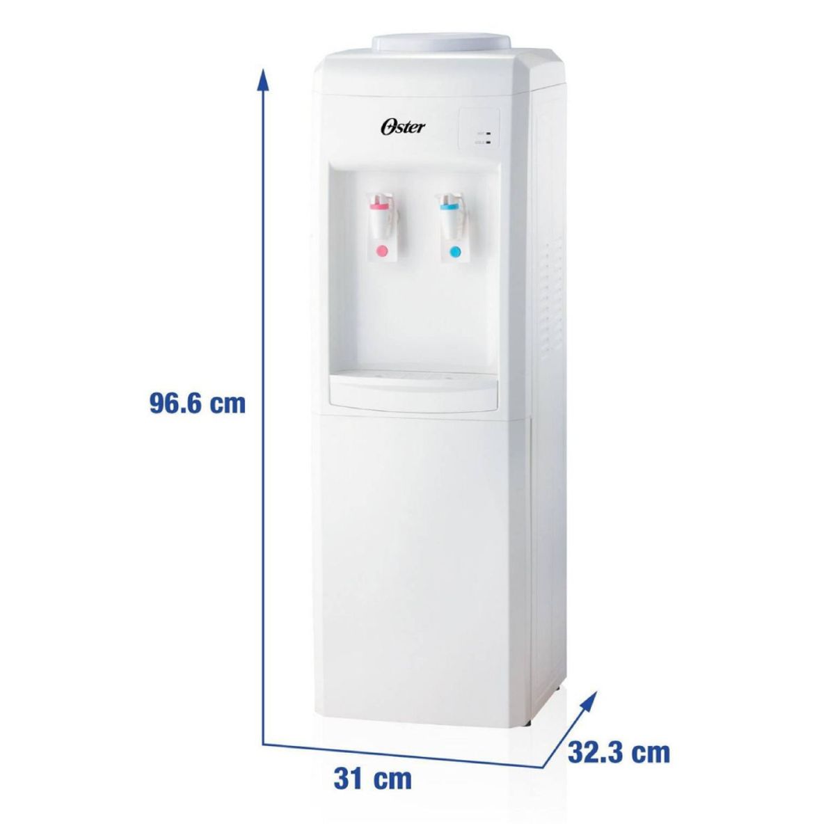 OSTER - Dispensador de Agua Oster OS-PWDA8001W Fría y Caliente