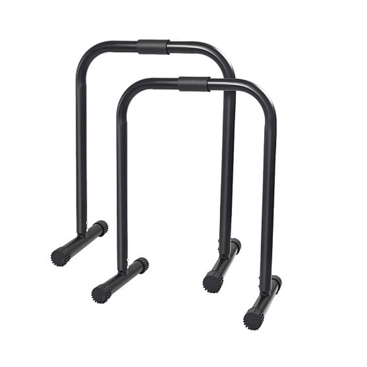 WINNER - Barras Paralelas 2 Niveles Portátil Importada Negro Macizo