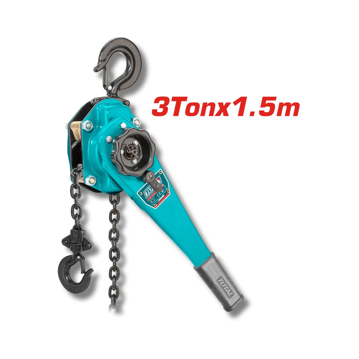TOTAL TOOLS - Tecle de cadena con palanca 3 toneladas Total