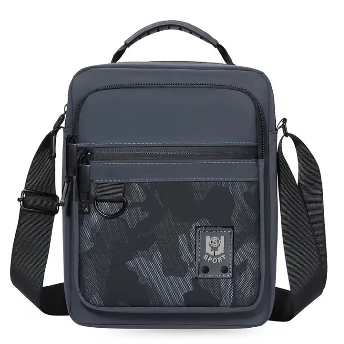 GENERICO - Morral Pechera Bandolera Hombre impermeable de nilón