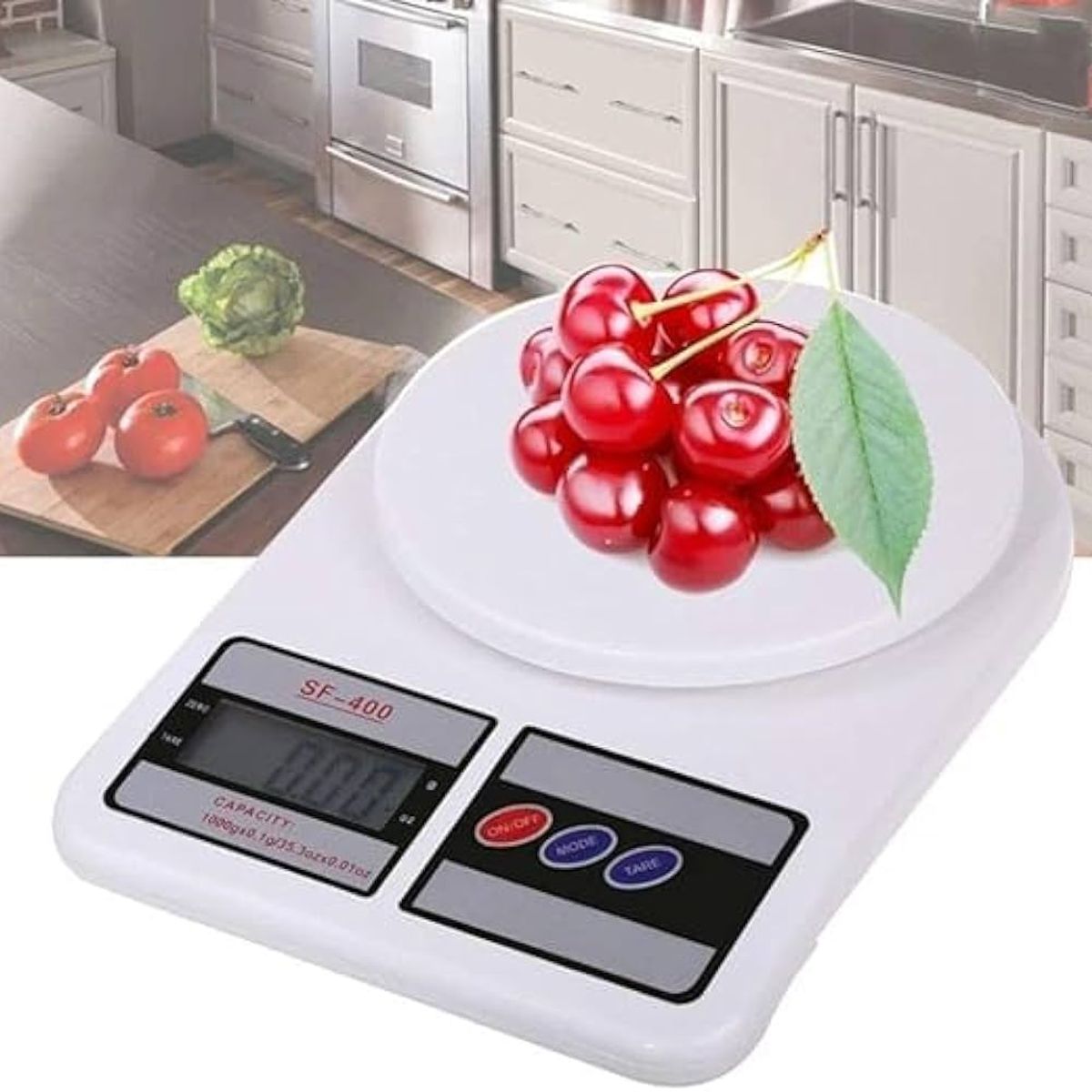 OEM - Balanza Electronica Digital 10kg 1g Ideal Para Cocina Reposteria